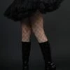 Plus Size Black Underskirt Layered Tulle Petticoat -PartyPersona Store 899020blackrs