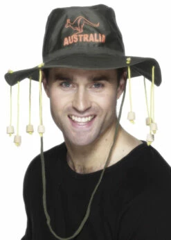 Australian Ozzie Fancy Dress Cork Hat