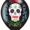 Day Of The Dead Party Balloons Pk6 -PartyPersona Store 9901175rs