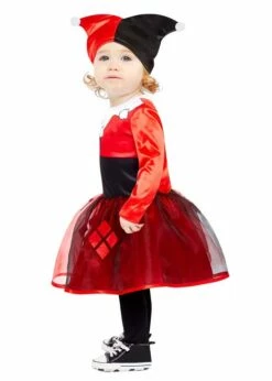 Toddlers Size Baby Harley Quinn Costume -PartyPersona Store 9907674 rs 02