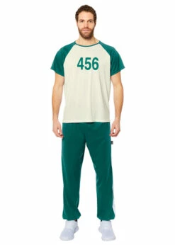 Adult Squid Game Contestant Tracksuit Costume 10 Adult Squid Game Contestant Tracksuit Costume -PartyPersona Store 9915284 squid game tracksuit 03