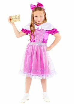 Childrens Charlie And The Chocolate Factory Veruca Salt Costume -PartyPersona Store 9916198 rs 02