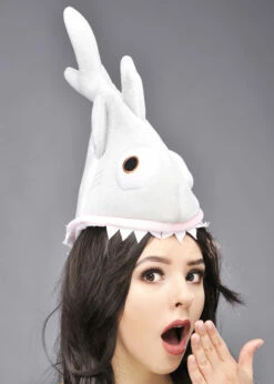 Adult Funny Shark Bite Hat