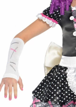 Kids Size Halloween Gothic Broken Doll Costume -PartyPersona Store 999685rs 02