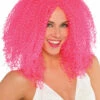 Bright Pink Pantomime Dame Style Crimped Wig 2 Bright Pink Pantomime Dame Style Crimped Wig -PartyPersona Store 999717 rs