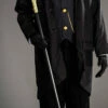 Victorian Gentlemans Gold Top Cane -PartyPersona Store BA723G victorian gent gold top cane