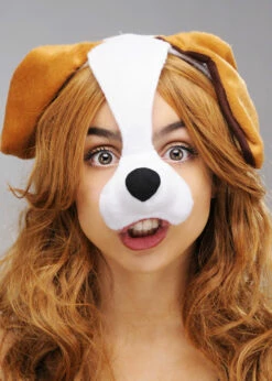 Dog Mask On Headband