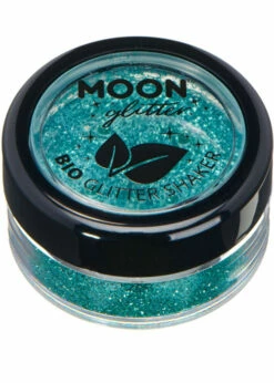 Biodegradable Fine Turquoise Glitter Shaker
