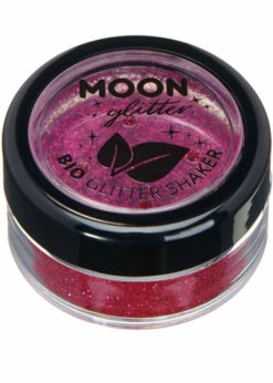 Biodegradable Fine Dark Rose Pink Glitter Shaker