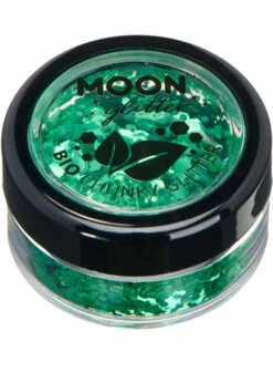 Biodegradable Loose Green Chunky Glitter