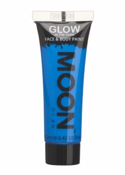 Glow In The Dark Neon Blue Make-Up Tube 12ml