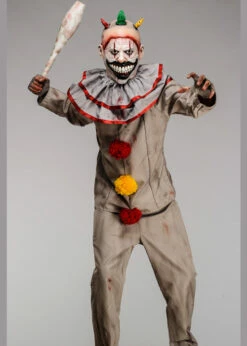 American Horror Story Twisty The Clown Costume With Deluxe Mask