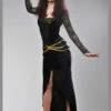 Adult Womens Bellatrix LeStrange Style Costume -PartyPersona Store adult bellatrix lestrange costume