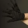 Adult Scream Short Black Gloves 2 Adult Scream Short Black Gloves -PartyPersona Store adult scream black gloves