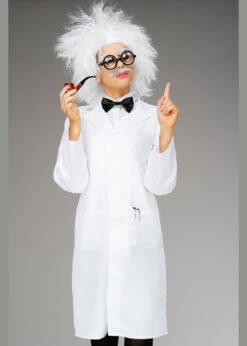 Adult Size Einstein Style Mad Scientist Costume