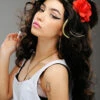 Amy Winehouse Style Beehive Wig With Flower -PartyPersona Store amy winehouse wig with flower 04276