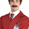 Ron Burgundy Anchorman Accessory Kit -PartyPersona Store anchorman accessory kit new
