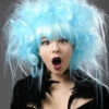 Womens Turquoise Aqua Blue Zombie Wig 2 Womens Turquoise Aqua Blue Zombie Wig -PartyPersona Store aqua blue gothic zombie wig 42368
