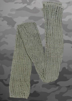 Army Camouflage Olive Green Scrim Net Scarf