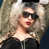 80s Madonna Style Black Sunglasses -PartyPersona Store black 80s sunglasses BA949