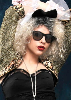 80s Madonna Style Black Sunglasses