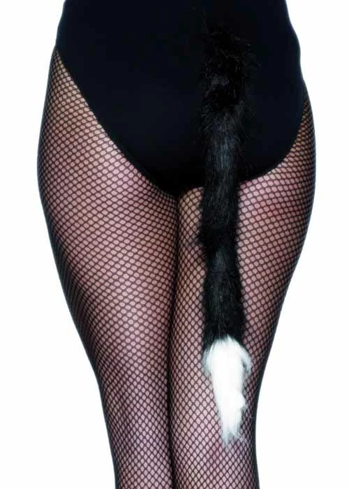 Black Fluffy Fancy Dress Cat Tail 3 Black Fluffy Fancy Dress Cat Tail