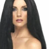 Star Wig Black -PartyPersona Store black star wig