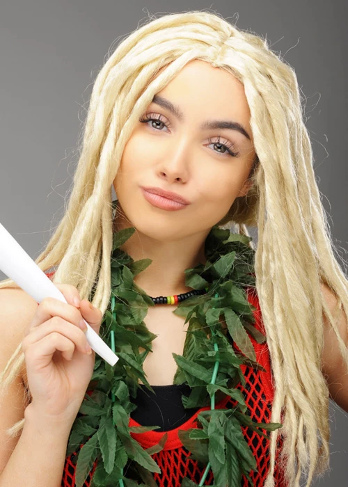 Jamaican Rasta Style Blonde Dreadlocks Wig 3 Jamaican Rasta Style Blonde Dreadlocks Wig