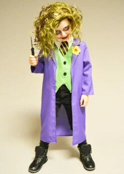 Childrens Size The Joker Style Costume