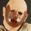 Halloween Brown Plastic Hannibal Mask -PartyPersona Store brown plastic hannibal mask