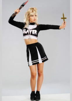 Womens Buffy The Vampire Slayer Style Costume -PartyPersona Store buffy the vampire slayer costume 02