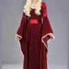 Womens Cersei Lannister Style Medieval Costume -PartyPersona Store cersie lannister costume