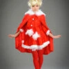 Childrens Size The Grinch Style Cindy Lou Who Costume