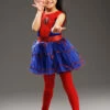 Childrens Size Spider-Girl Tutu Dress Costume 1 Childrens Size Spider-Girl Tutu Dress Costume -PartyPersona Store childrens spider girl costume 300101