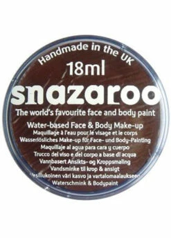 Dark Brown Werewolf Face Paint