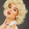 Womens Blonde Marilyn Monroe Wig 2 Womens Blonde Marilyn Monroe Wig -PartyPersona Store deluxe blonde marilyn monroe wig 42207