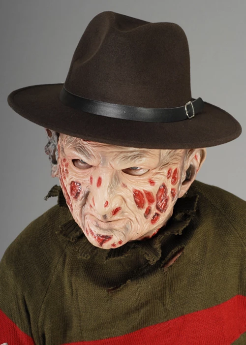 Deluxe Freddie Style Brown Fedora Hat 3 Deluxe Freddie Style Brown Fedora Hat