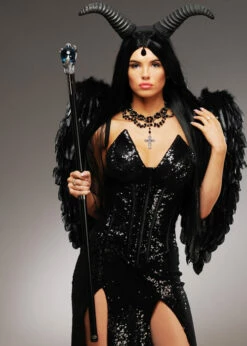 Deluxe Maleficent Style Gothic Claw Staff -PartyPersona Store deluxe maleficent staff 02