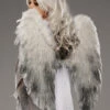 Halloween Gothic Fallen Angel Large Feather Wings -PartyPersona Store dirty angel wings