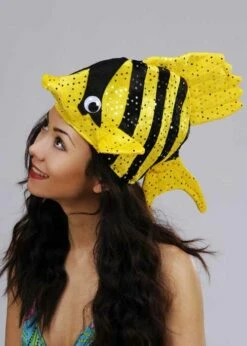 Funny Tropical Fish Hat Assorted Colour