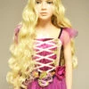 Childrens Rapunzel Princess Long Curly Blonde Wig -PartyPersona Store girls blonde rapunzel wig