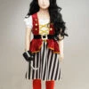 Kids Captain Hook Style Pirate Girl Costume 2 Kids Captain Hook Style Pirate Girl Costume -PartyPersona Store girls captain hook pirate costume