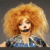 Womens Halloween Scarecrow Auburn Backcombed Wig 2 Womens Halloween Scarecrow Auburn Backcombed Wig -PartyPersona Store halloween auburn scarecrow wig