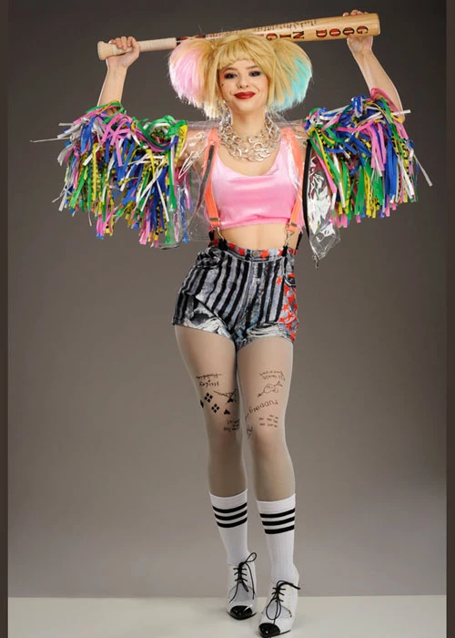 Womens Birds Of Prey Harley Quinn Costume 3 Womens Birds Of Prey Harley Quinn Costume