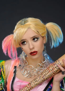 Womens Birds Of Prey Harley Quinn Wig