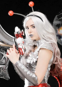 Alien Antenna Red Head Boppers