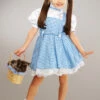 Kids Wizard Of Oz Sequin Dorothy Costume -PartyPersona Store kids blue sequin dorothy costume 886493