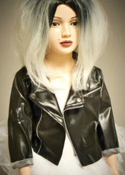 Childrens Bride Of Chucky Style Black Jacket -PartyPersona Store kids bride of chucky jacket 02