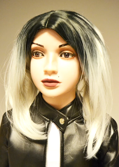 Childrens Bride Of Chucky Style Grey Wig 4 Childrens Bride Of Chucky Style Grey Wig - Image 2