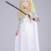 Kids The White Witch Narnia Style Costume -PartyPersona Store kids narnia the white witch costume ALT TIARA
